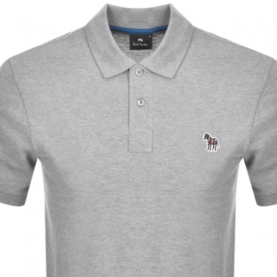 Paul Smith Regular Polo T Shirt Grey